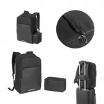 Mochila resistente al agua con bolsa térmica para portátil 17,3'' varios colores