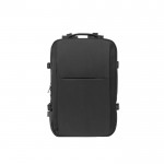 Mochila de viaje de poliéster reciclado denso para portátil 17,3'' color negro primera vista