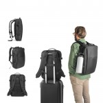 Mochila de viaje de poliéster reciclado denso para portátil 17,3'' varios colores