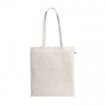 Bolsa multiusos de algodón reciclado con asas largas 180 g/m2 varios colores