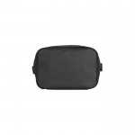 Bolsa térmica de poliéster reciclado con correa ajustable 6L color negro tercera vista