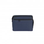 Bolsa térmica de poliéster reciclado con correa ajustable 6L color azul primera vista