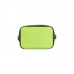 Bolsa térmica de poliéster reciclado con correa ajustable 6L color verde claro tercera vista