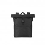 Mochila multiusos con cierre enrollable para portátil 17,3” color negro primera vista