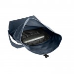 Mochila multiusos con cierre enrollable para portátil 17,3” color azul quinta vista