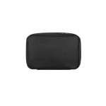 Bolsa térmica de poliéster reciclado con correa ajustable 12L color negro tercera vista