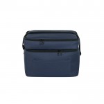 Bolsa térmica de poliéster reciclado con correa ajustable 12L color azul primera vista