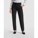 Pantalón laboral largo de mujer para horeca 190 g/m2 Roly Waitress color negro primera vista de uso