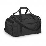 Bolsa de deporte de poliéster 300D con bandolera ajustable color negro