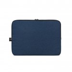 Funda de poliéster reciclado de alta densidad para portátil 14” color azul segunda vista