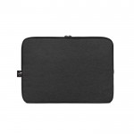 Funda de poliéster reciclado de alta densidad para portátil 14” color gris oscuro segunda vista