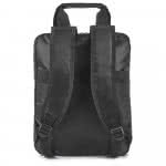 Mochila para portátil personalizada color negro tercera vista
