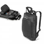 Mochila para portátil personalizada color negro vista colores