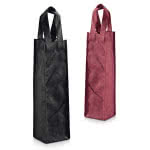 Bolsas para el vino non woven color negro vista productos