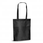 Bolsa non woven de asas largas color negro