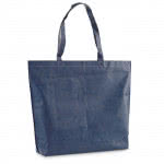 Bolsa de la compra para publicidad color azul