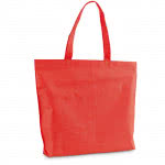 Bolsa de la compra para publicidad color rojo