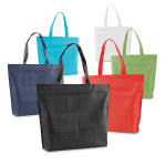 Bolsa de la compra para publicidad color verde claro vista productos