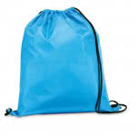 Mochila saco personalizada clásica color azul claro