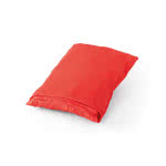 Colorida bolsa de la compra plegable color rojo impreso
