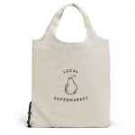 Bolsa plegable algodón con logo