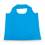 Bolsa compra plegable personalizada color azul claro