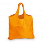 Bolsa compra plegable personalizada color naranja segunda vista