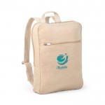 Mochila hecha de juco 275 g/m2 color natural imagen con logo/92938_160-a-logo.jpg