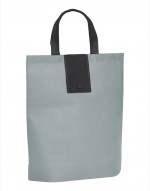 Bolsa plegable non-woven de asas cortas promocional