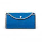 Bolsa no tejida plegable de 80 g/m2 color azul claro tercera vista