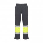 Pantalón de trabajo de alta visibilidad invierno 240 g/m2 Roly Soan color gris topo segunda vista