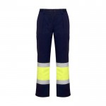 Pantalón de trabajo de alta visibilidad invierno 240 g/m2 Roly Soan color amarillo fluorescente segunda vista