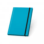 Libretas fluorescentes personalizadas color azul claro