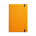 Libretas fluorescentes personalizadas color naranja segunda vista