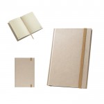 Libreta de caña de azúcar con tapa dura y A5 hojas a rayas varios colores