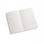 Cuaderno tapa flexible pequeño ecológico color natural cuarta vista