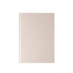 Cuaderno de tapa dura ecológico color natural primera vista
