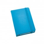 Libreta de bolsillo para empresas color azul claro