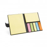 Libreta con adhesivos para publicidad vista tercera