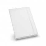 Libreta de 160 páginas lisas con tapa dura color blanco