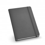 Libreta de 160 páginas lisas con tapa dura color gris