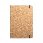 Kit de libreta y bolígrafo de corcho vista cuarta