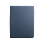 Carpeta portafolios con compartimentos color azul primera vista