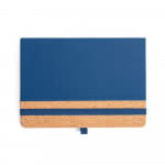 Cuadernos publicidad A5 en bolsa color azul segunda vista