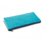Estuche original con cremallera a color color azul claro