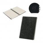 Libreta de fieltro reciclado con tapa semidura A5 hojas a rayas varios colores
