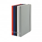 Cuaderno de tapa dura parcialmente reciclado A5 hojas a rayas