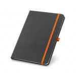 Cuadernos publicitario con soporte boli A5 color naranja