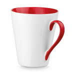 Mug de cerámica publicitario rojo