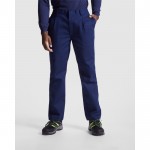 Pantalón laboral ignífugo de algodón y fibra de carbono 360 g/m2 Roly Ranger color azul marino primera vista de uso